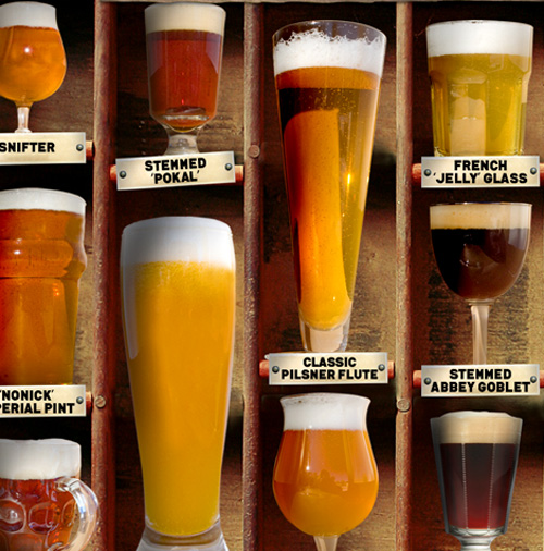 A escolha do copo faz diferença na hora de tomar a cerveja?